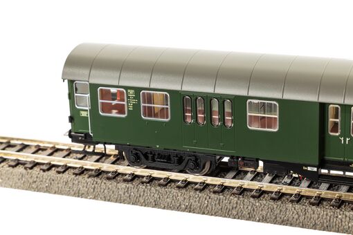Umbauwagen 2. Kl. mit Gep&auml;ckabteil BD4yg DB IV