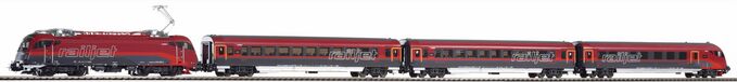 Zugset Railjet Rh 1216 + 3 Wagen ÖBB VI