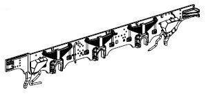 Rahmen links komplett